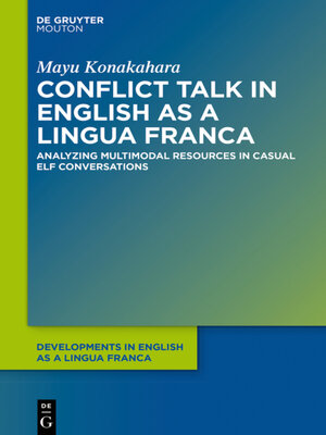 cover image of Conflict Talk in English as a Lingua Franca